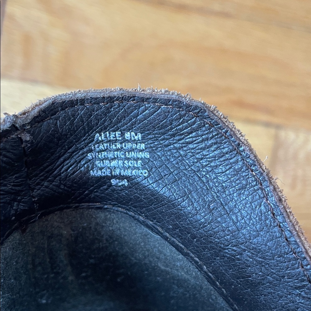 Steve Madden Chestnut Leather Booties - Picture 4 of 8